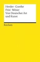 bokomslag Von Deutscher Art und Kunst