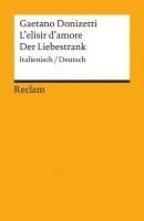 bokomslag L'elisir d'amore / Der Liebestrank