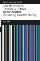 Kulturindustrie 1