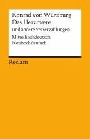 Konrad von Würzburg, Lydia Miklautsch - Das Herzmaere und andere Verserzählungen, Häftad