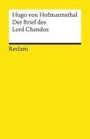 bokomslag Der Brief des Lord Chandos