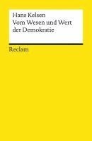 bokomslag Vom Wesen und Wert der Demokratie