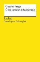 Gottlob Frege, Uwe Voigt - Über Sinn und Bedeutung, Häftad