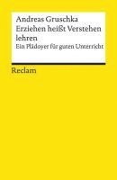 bokomslag Erziehen heißt Verstehen lehren