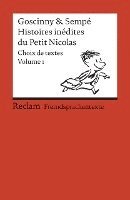 bokomslag Histoires inédites du Petit Nicolas