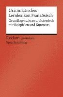 bokomslag Grammatisches Lernlexikon Französisch