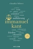 Claudia Blöser - Immanuel Kant. 100 Seiten, Häftad