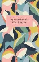 bokomslag Aphorismen der Weltliteratur