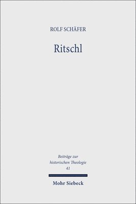 Rolf Schäfer - Ritschl, Inbunden