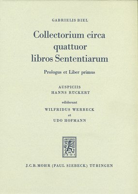 bokomslag Collectorium circa quattuor libros Sententiarium