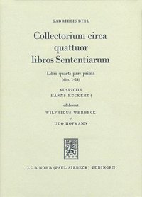 bokomslag Collectorium circa quattuor libros Sententiarium