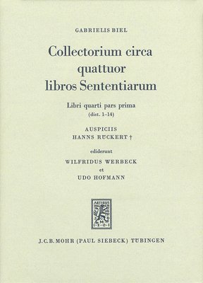 Collectorium circa quattuor libros Sententiarium 1