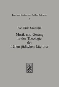 bokomslag Musik und Gesang in der Theologie der frhen jdischen Literatur