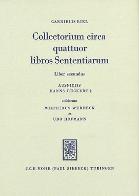 Collectorium circa quattuor libros Sententiarium 1