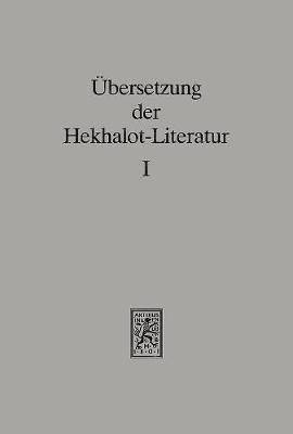 bokomslag bersetzung der Hekhalot-Literatur