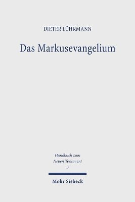 Dieter Lührmann - Das Markusevangelium, Häftad
