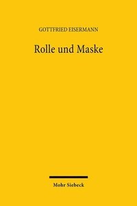 bokomslag Rolle und Maske