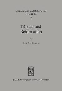 bokomslag Frsten und Reformation