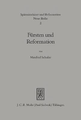 bokomslag Frsten und Reformation