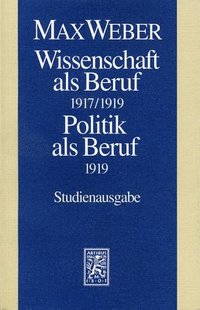 bokomslag Max Weber-Studienausgabe