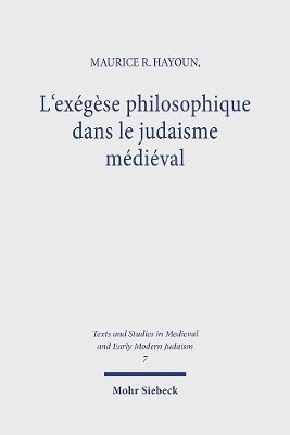 L'exgse philosophique dans le judaisme mdival 1