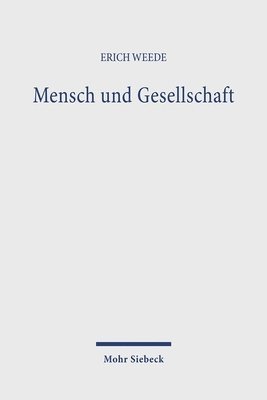 bokomslag Mensch und Gesellschaft