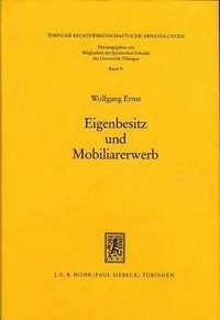 bokomslag Eigenbesitz und Mobiliarerwerb