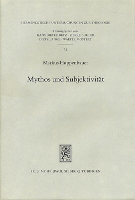 Mythos und Subjektivitt 1