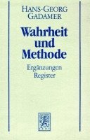 bokomslag Hermeneutik II. Wahrheit und Methode. Studienausgabe