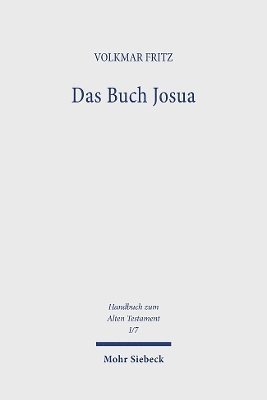 Volkmar Fritz - Das Buch Josua, Häftad