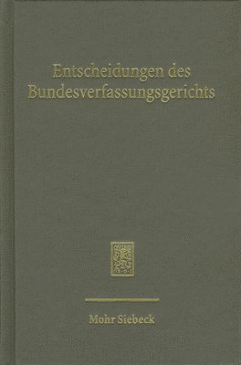 Mitglieder des Bundesverfassungsgerichts - Entscheidungen des Bundesverfassungsgerichts (BVerfGE), Inbunden