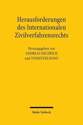 Andreas Heldrich, Toshiyuki Kono - Herausforderungen des Internationalen Zivilverfahrensrechts, Häftad