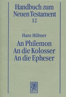 bokomslag An Philemon. An die Kolosser. An die Epheser