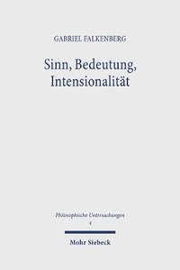 bokomslag Sinn, Bedeutung, Intensionalitt