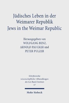 Jüdisches Leben in der Weimarer Republik /Jews in the Weimar Republic