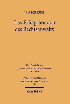 Das Erfolgshonorar des Rechtsanwalts 1