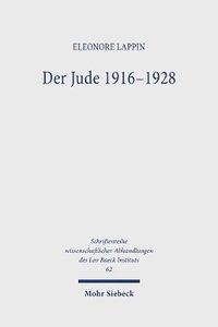 bokomslag Der Jude 1916-1928