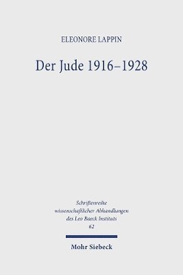 Der Jude 1916-1928 1