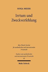 bokomslag Irrtum und Zweckverfehlung