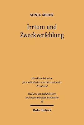 Irrtum und Zweckverfehlung 1