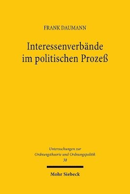 Interessenverbnde im politischen Proze 1