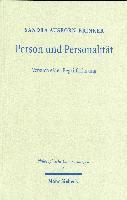 Person und Personalitt - Versuch einer Begriffsklrung 1