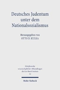 bokomslag Deutsches Judentum unter dem Nationalsozialismus
