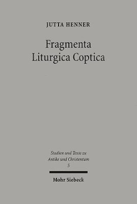 bokomslag Fragmenta Liturgica Coptica