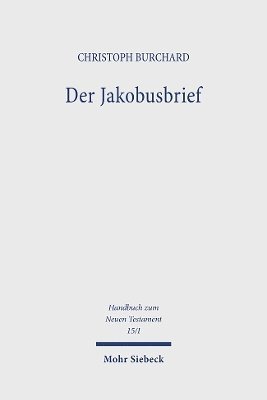 Christoph Burchard - Der Jakobusbrief, Häftad
