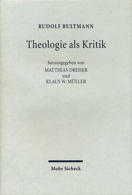 bokomslag Theologie als Kritik