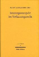 Interorganrespekt im Verfassungsrecht