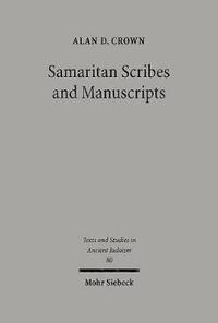 bokomslag Samaritan Scribes and Manuscripts