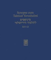 bokomslag Synopse Zum Talmud Yerushalmi: Band II/5-12: Ordnung Mo'ed
