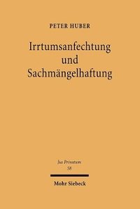 bokomslag Irrtumsanfechtung und Sachmngelhaftung